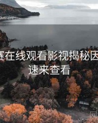 每日大赛在线观看影视揭秘因果梳理，速来查看